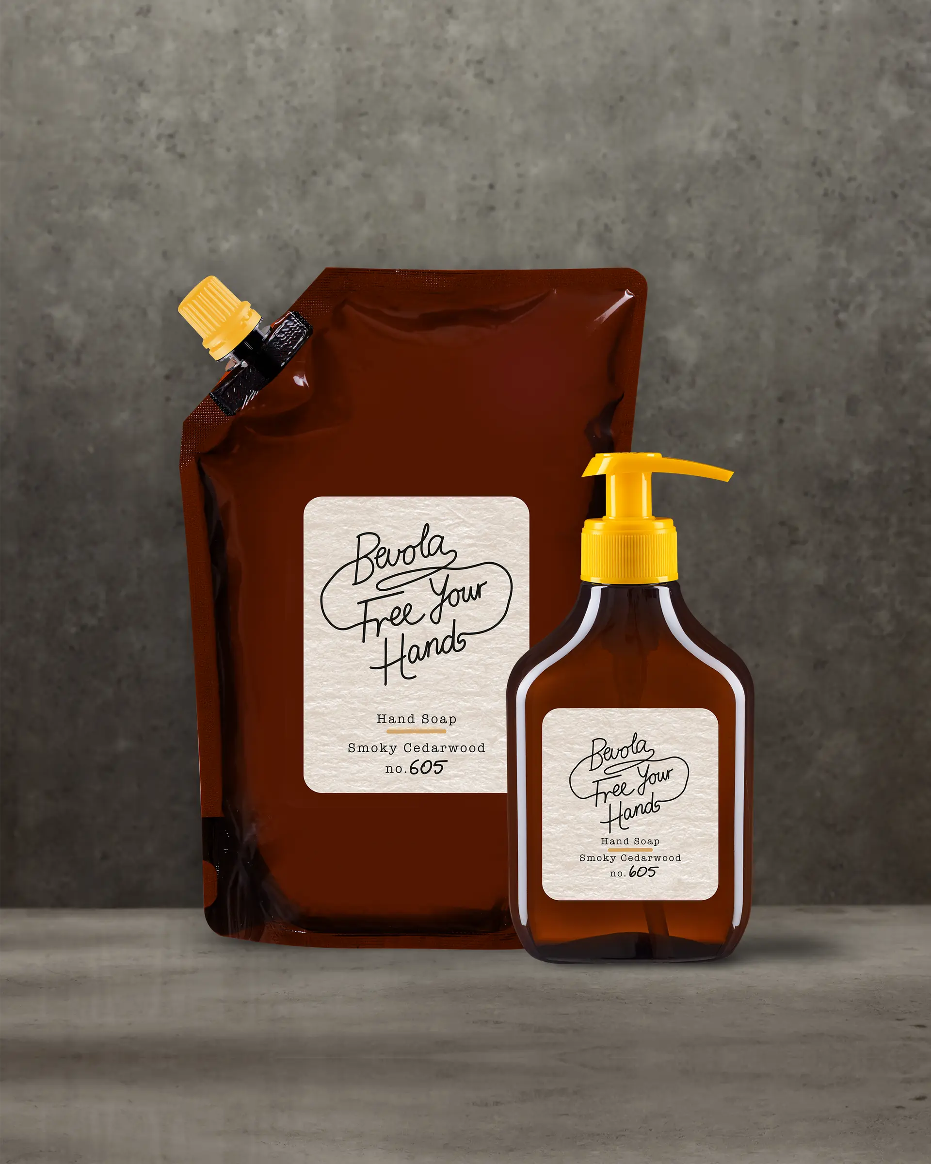 Bevola Free Your Hands Hand Soap Smoky Cedarwood (605)